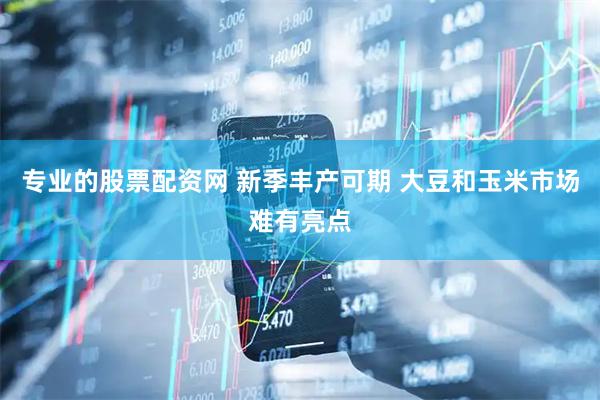 专业的股票配资网 新季丰产可期 大豆和玉米市场难有亮点